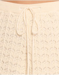 Petal & Pup - Briar Knit Shorts - Cream