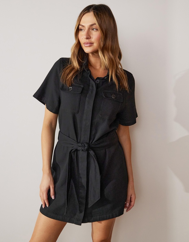 Atmos&Here - Carter Denim Look Mini Dress