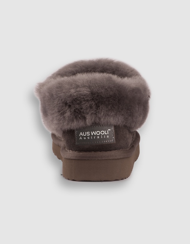 AusWooli Ugg Boots - Coogee Sheepskin Wool Ankle Slippers