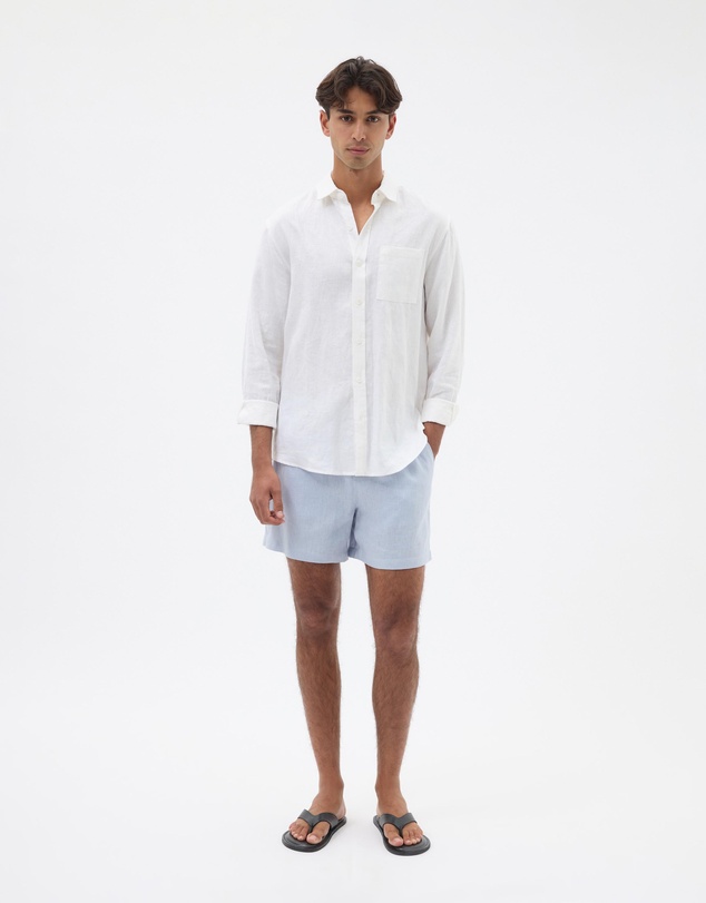 AERE - Euro Linen Shorts