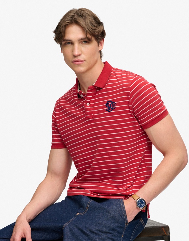Superdry - Vintage Stripe Jersey Polo