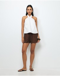 AERE - Yuna Halter Top