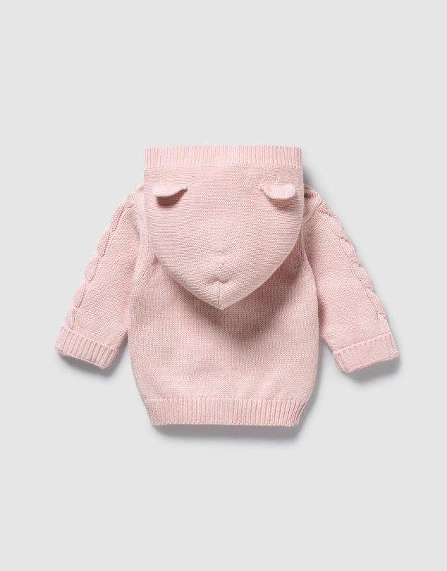 Wilson & Frenchy - Organic Knitted Cable Jacket - Babies