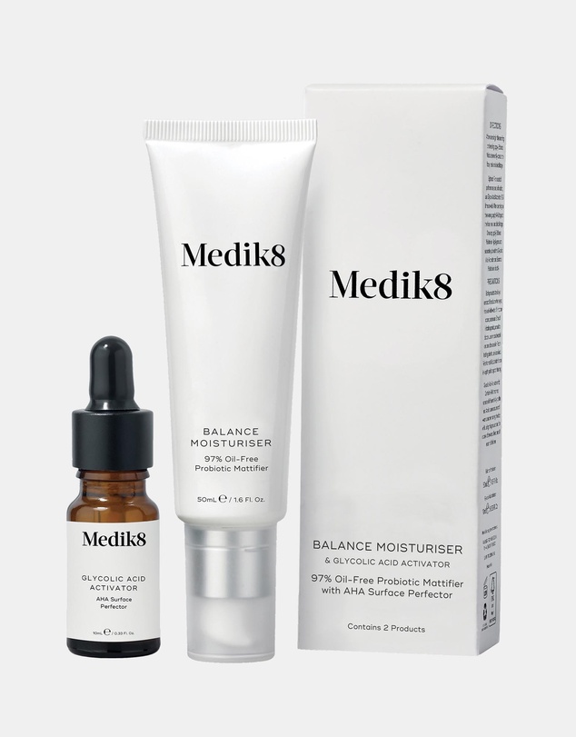Medik8 - Balance Moisturiser with Glycolic Acid Activator