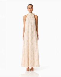 Elliatt - Vessia Halter Neck Maxi Dress
