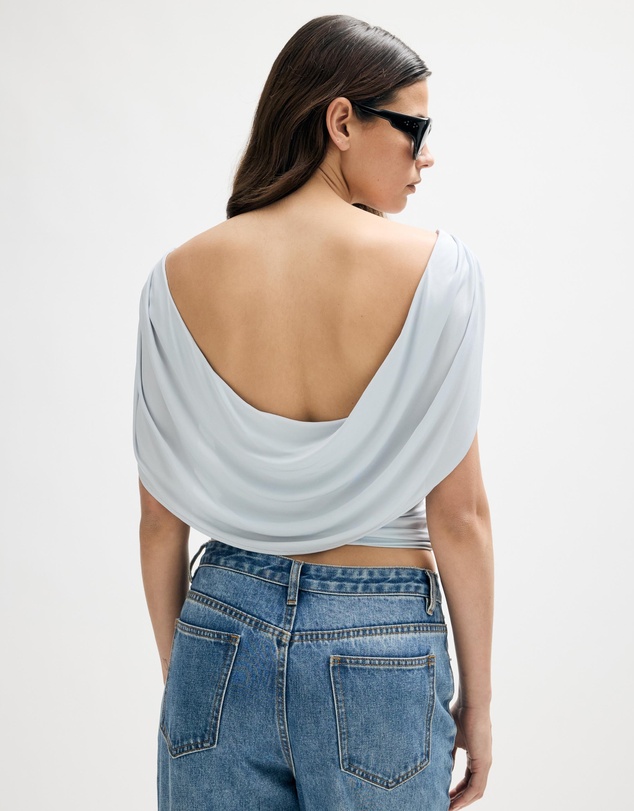 Minima Esenciales - Aster Drape Back Top
