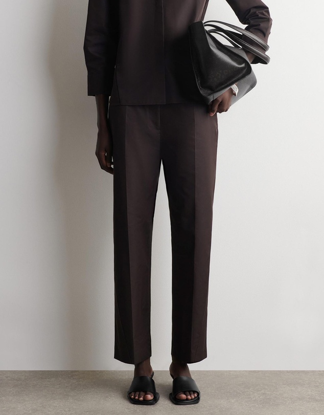 COS - Embroidered Cotton Trousers