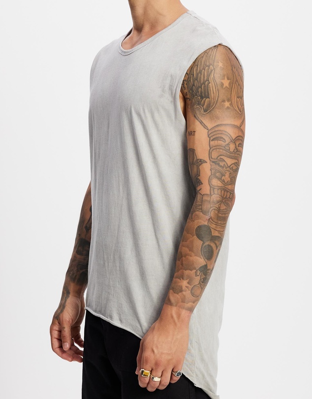 Surrounded By Ghosts - The Mottramite Cotton Tail Muscle T-Shirt