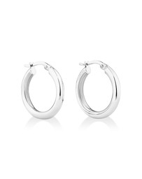 Michael Hill - 15mm Hoop Earrings in Sterling Silver