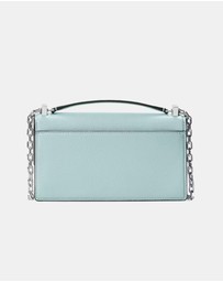 Kate Spade - Deco Pebbled Leather Mini Flap Chain Crossbody