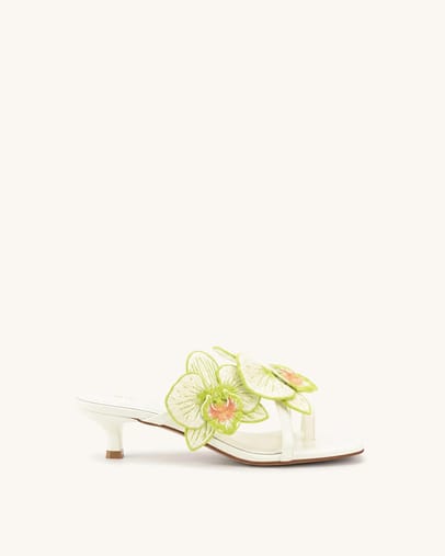 Ivory Green Multi