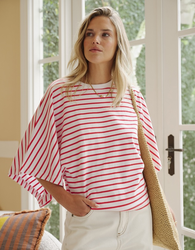 Ceres Life - Lucy Relaxed Sleeve Tee