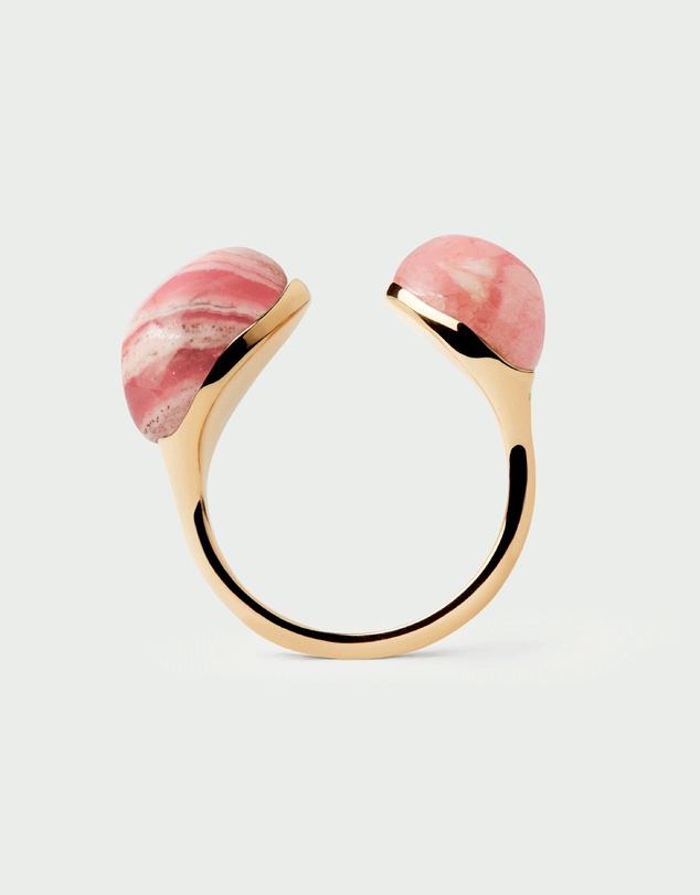 PDPAOLA - Rhodochrosite Gravity Ring