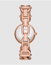 Fossil - Carlie Rose Gold Tone Analogue Watch