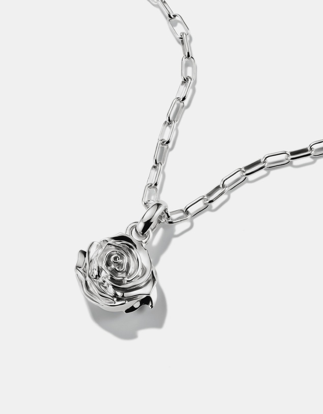 THOMAS SABO - THOMAS SABO Connect Charm rose blossom silver