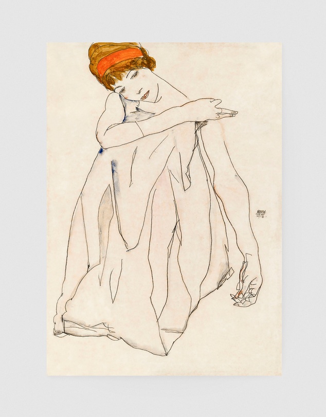 Inka Arthouse - Dancer by Egon Schiele Art Print