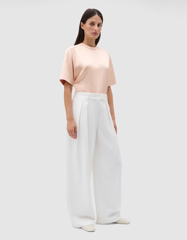 Oroton - Pleat Wide Leg Pants