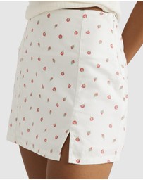 RVCA - Rose Bud Mini Skirt