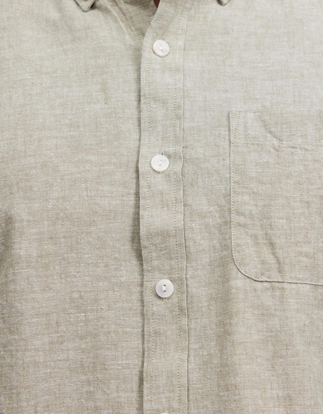 Staple Superior - Hamilton Linen Blend LS Shirt