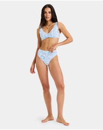 Roxy - Womens Flowers Wave D Cup Bikini Top