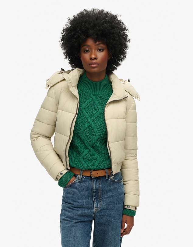 Superdry - Crop Hooded Fuji