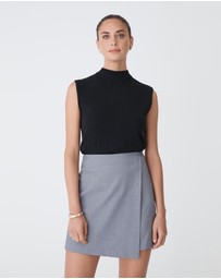 Forcast - Aaria Asymmetric Skirt