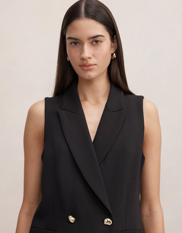 Forever New - Dani Double Breasted Sleeveless Blazer