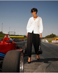 Lover - Celine Sheer Balloon Pants