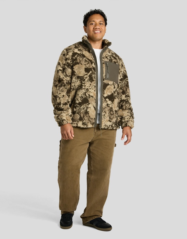 Johnny Bigg - Teddy Sherpa Zip Thru Jacket