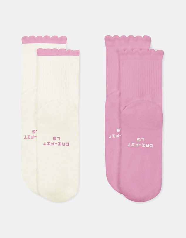 Nike - 2-Pack Everyday Elevated Micro-Crew Socks