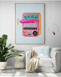 Inka Arthouse - Sardinas Art Print