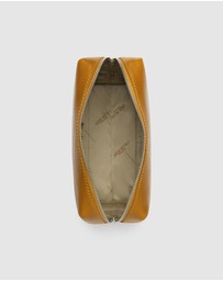 Republic of Florence - The Otto Yellow Leather Dopp Kit