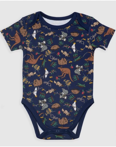 B Free Intimate Apparel - 100% Organic Cotton Short Sleeve Baby Bodysuit - Baby & Toddler