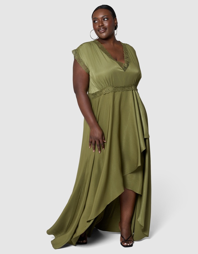 Sunday In The City - Rocked Maxi Dress