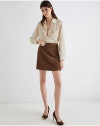 Marella - Leather Skirt