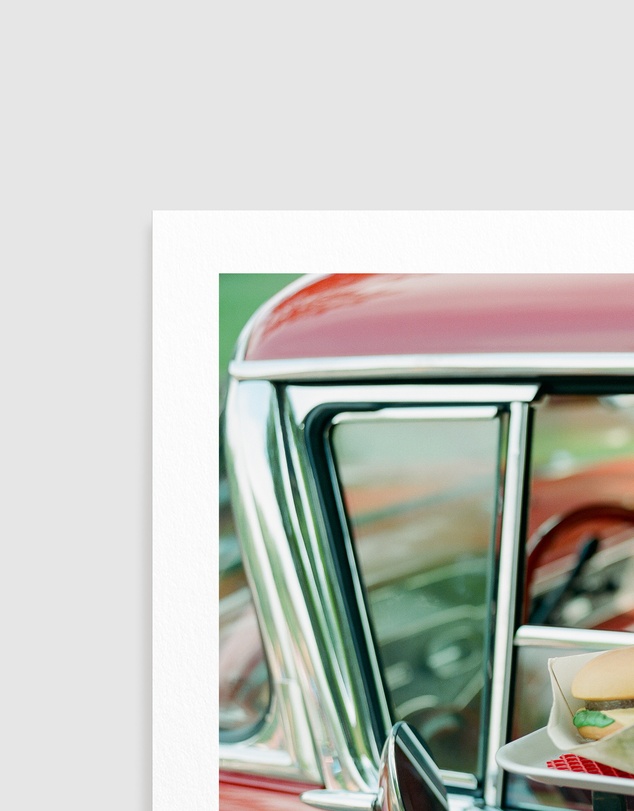 Olive et Oriel - Classic Car V by Bethany Young Art Print