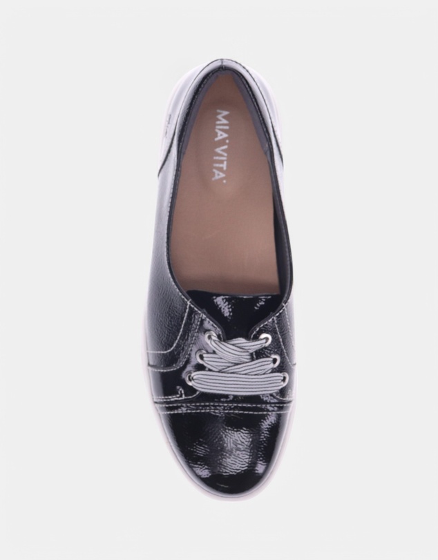 Mia Vita - Bridgette II Casual Sneaker - Black Patent