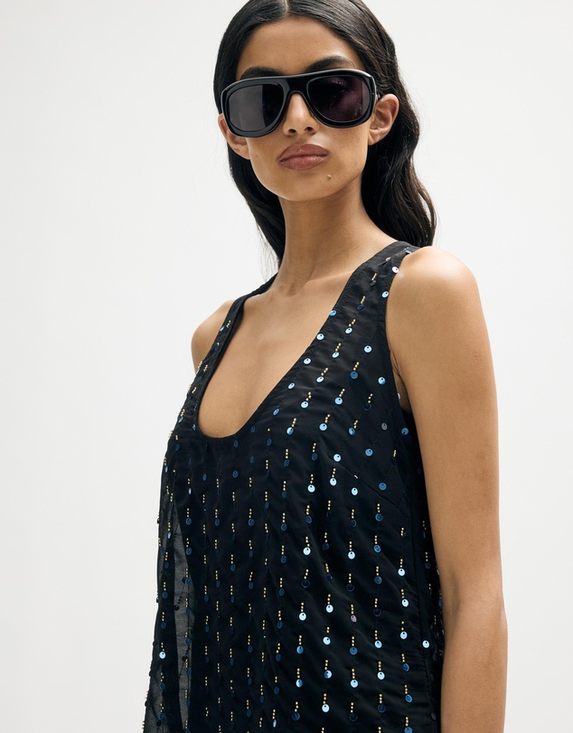 Minima Esenciales - Sevina Beaded Tank Top
