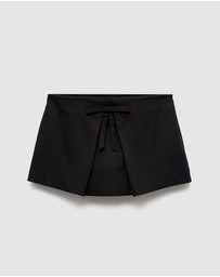 M.N.G - Mini Skort With Bow