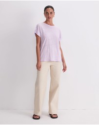 Sportscraft - Tonia Crew Neck Linen Tee