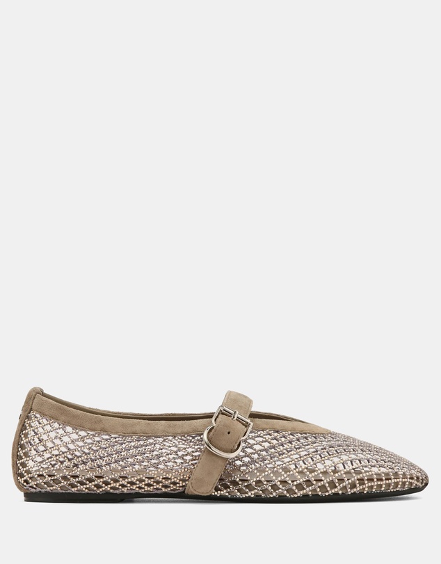 Nokwol - Lucky Taupe Suede/Mesh