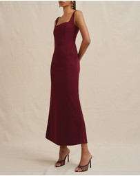 BY JOHNNY. - Basia Bodice Midi Dress