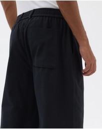 AERE - Organic Cotton Barrel Leg Pants
