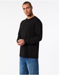 American Apparel - Unisex Long Sleeve Crew Neck T-Shirt