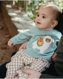 Purebaby - Llama Jumper -Kids-Babies