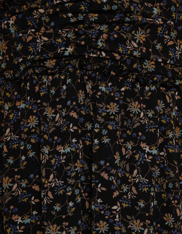 Petal & Pup - Keziah Long Sleeve Maxi Dress - Navy Ditsy Floral