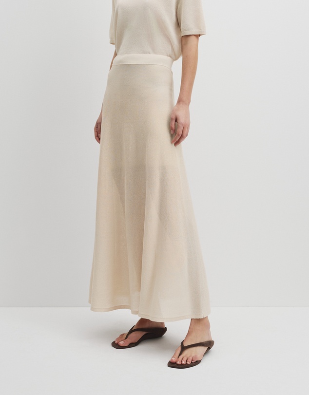 Country Road - Flared Knit Skirt