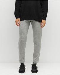 JH Lounge - JHL Slim Trackpant (Cotton Cashmere) Grey Marle
