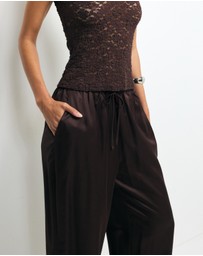 AERE - Aralyn Satin Pants