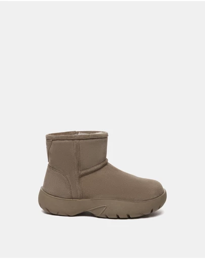 EVERAU - Australian Shepherd Ugg Salma Mini Cow Suede Upper UGG Boots